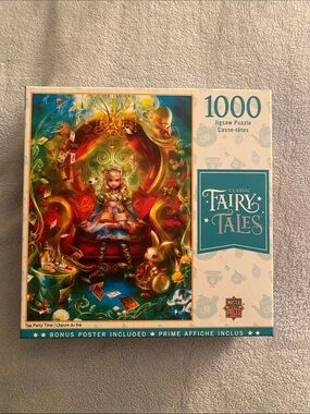 Tea party time puzzle